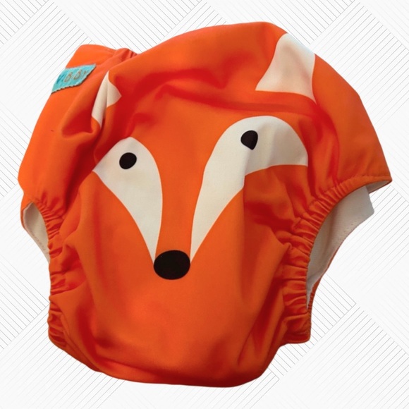 👍*GUC* ALVA BABY Cloth diaper - pocket - Fox 🦊 - Inserts included - Picture 3 of 8